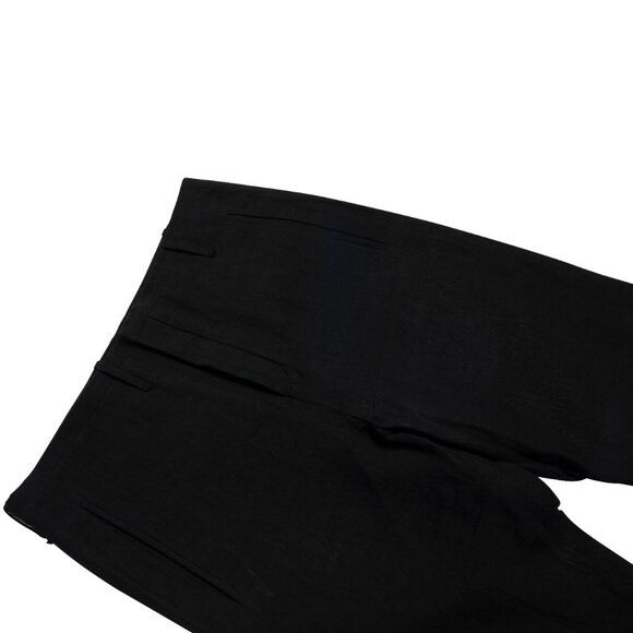 LABEL UNDER CONSTRUCTION (Italy) Crash Weave Linen One Cut Pants : EU 46 - Picture 5 of 5